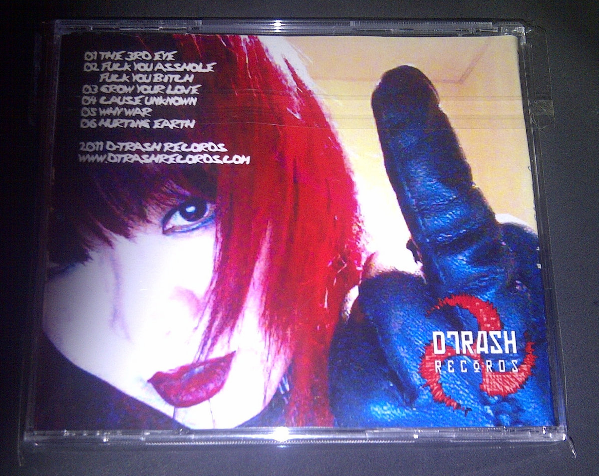 DTRASH157 Fuck Off HIMIKO D Trash Records