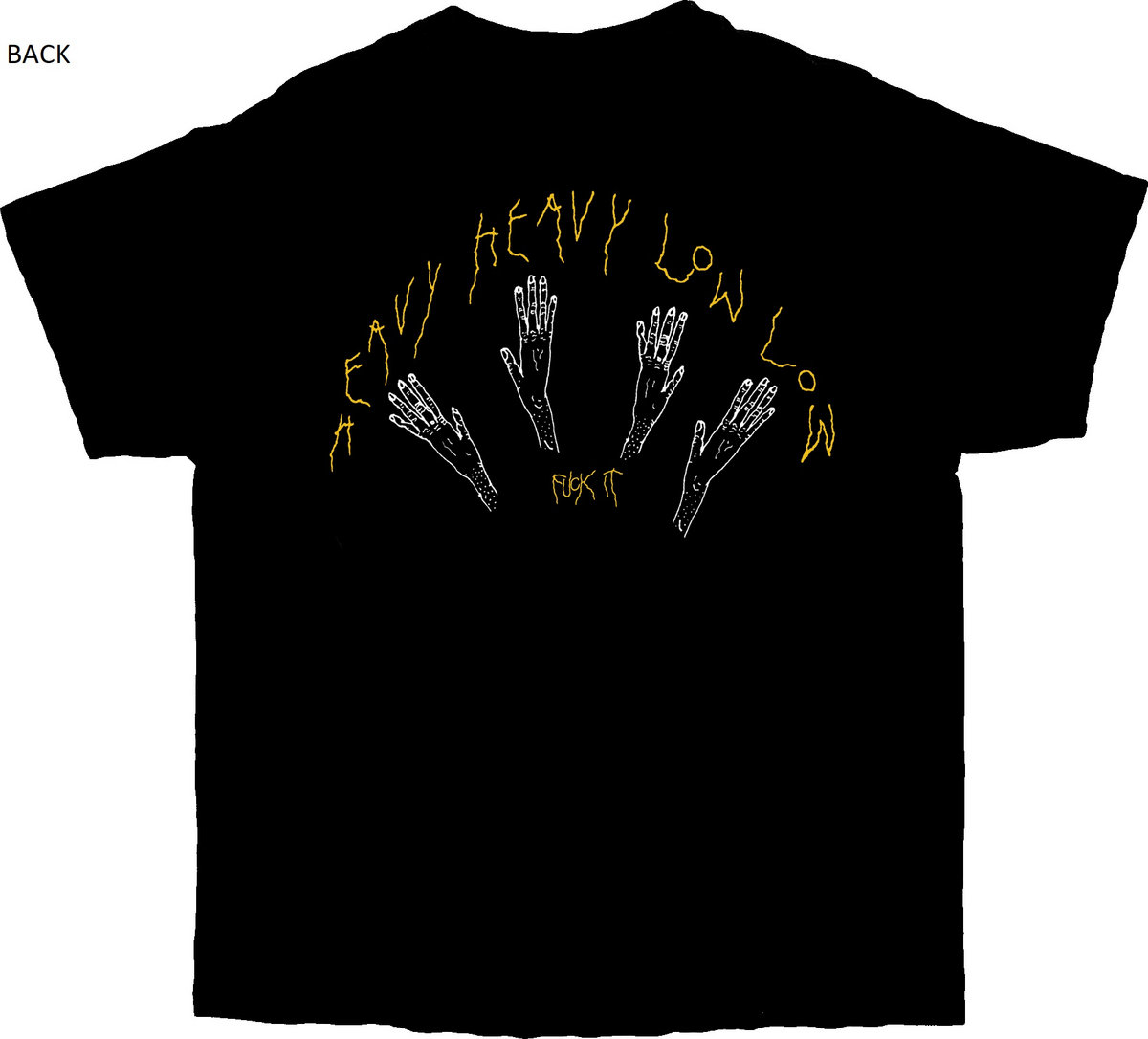 Fuck It T Shirt Silent Pendulum Records