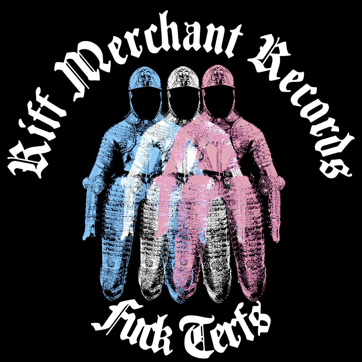 Fuck Terfs Sticker Riff Merchant Records