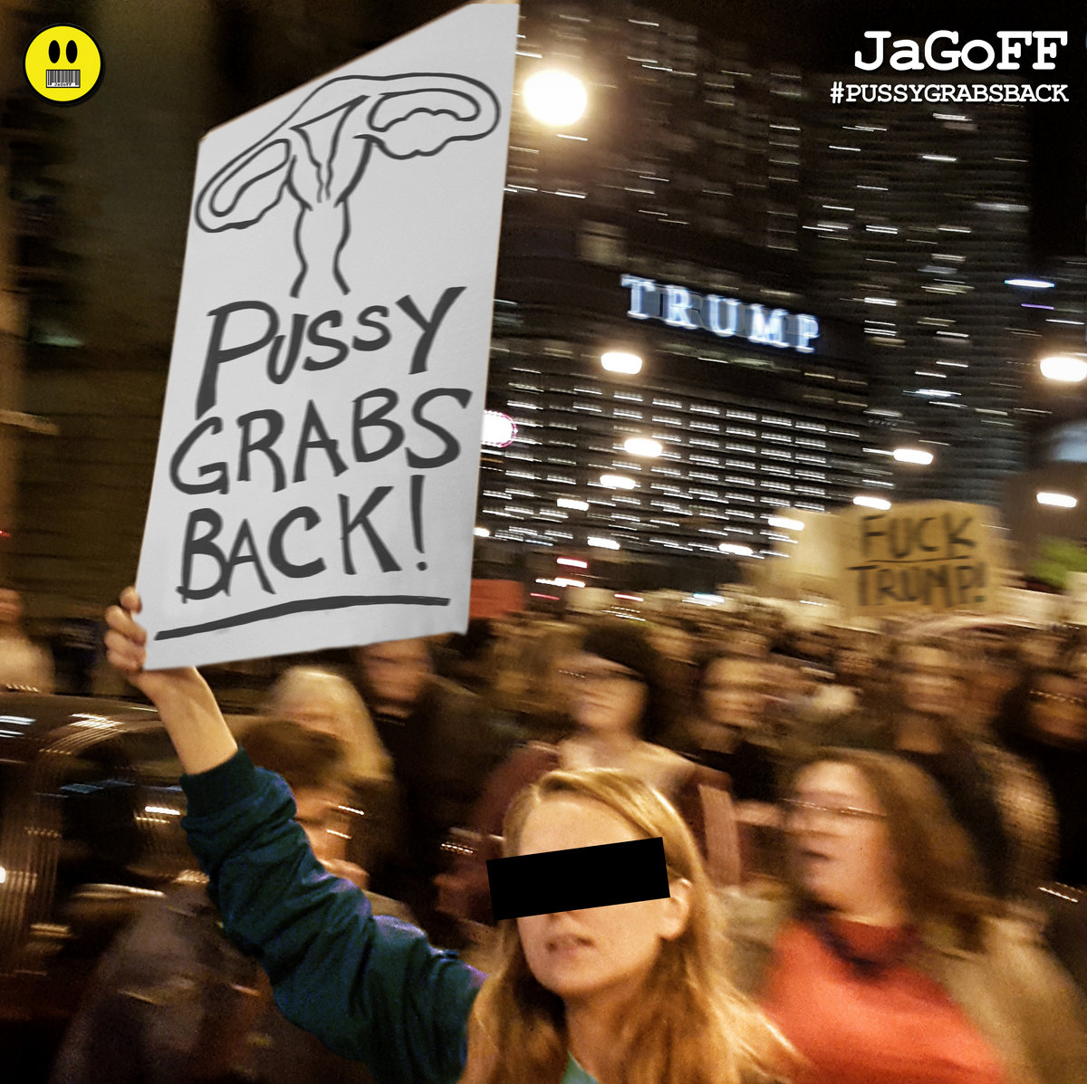 PUSSY GRABS BACK JaGoFF