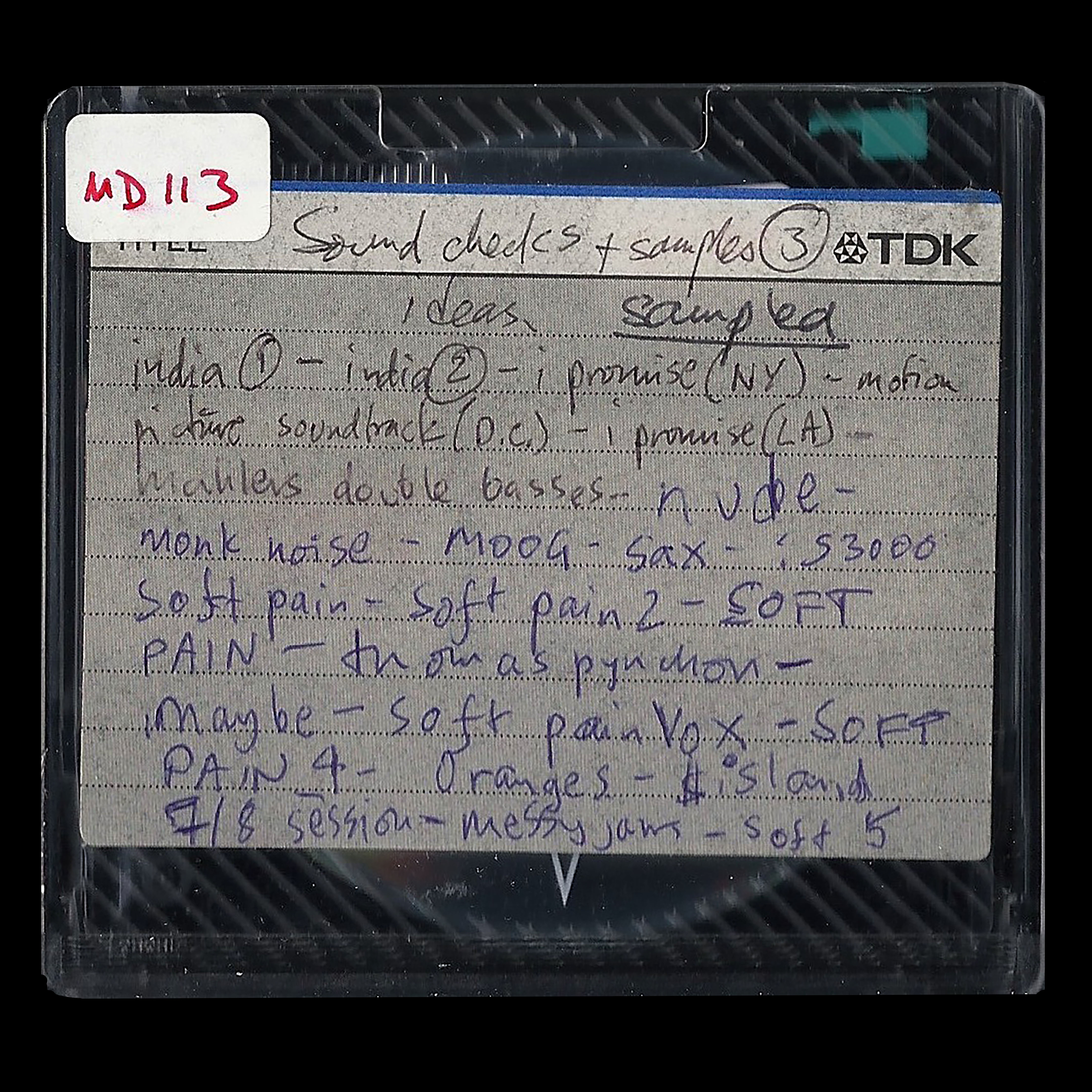 'thomas pynchon' on Radiohead MINIDISC 3 r/ThomasPynchon