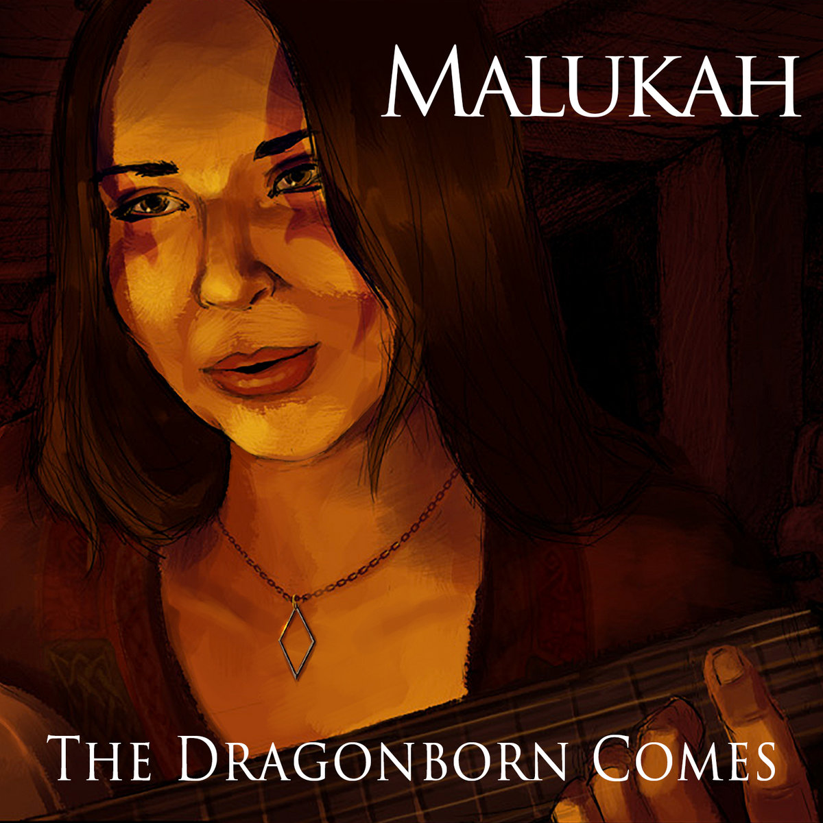 Skyrim The Dragonborn Comes Female Cover Skyrim The Dragonborn Comes Female Cover