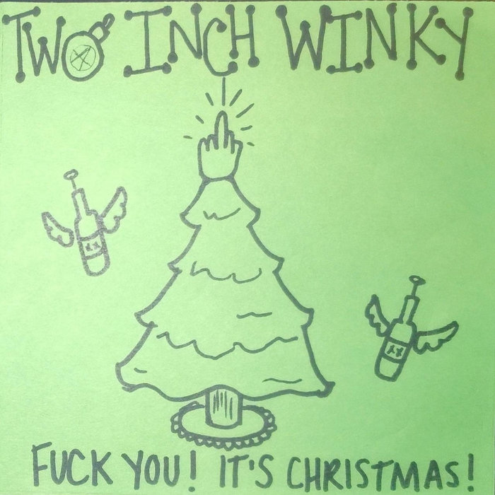 Fuck You It S Christmas Two Inch Winky