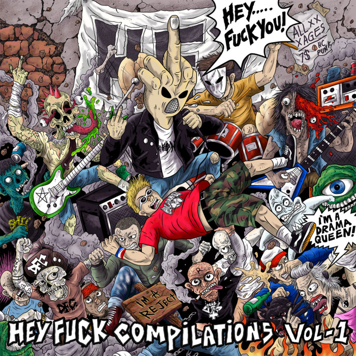 Hey Fuck Compilations Vol HFY VARIOUS ARTISTS HFY Records