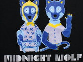 "Midnight Wolf Crew" T-Shirt photo 