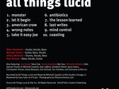 All Things Lucid (Vinyl LP + CD + Digital) photo 