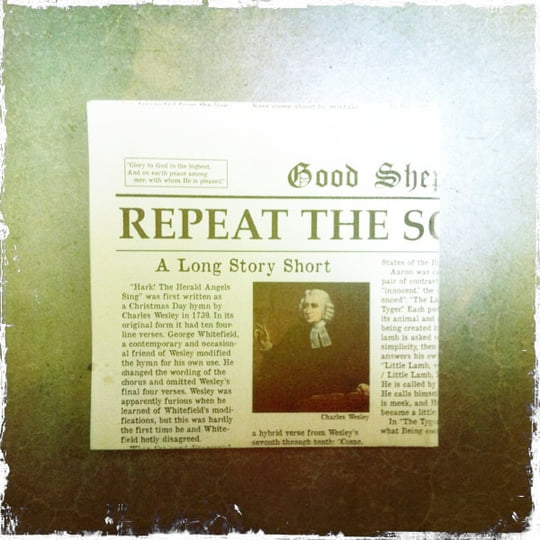 Repeat the Sounding Joy | Good Shepherd Band