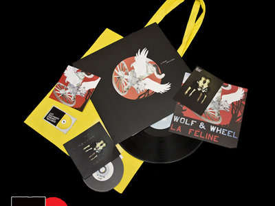 Limited Package Edition : Vinyl + CD  "Wolf & Wheel" + CDr "Echo"+ BS Records Bag main photo