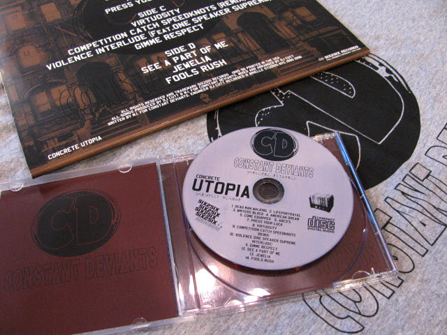 Constant Deviants – Concrete Utopia – CDr (Limited Edition