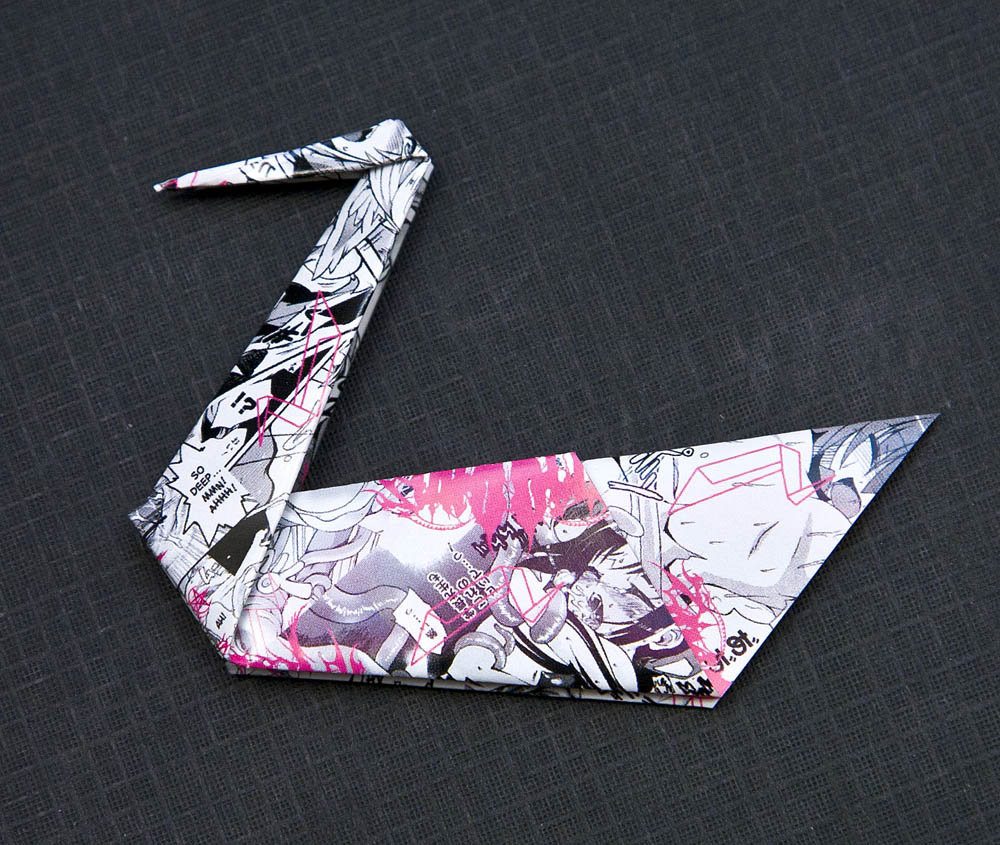 Traditional Kaiju Violence Origami Swan
