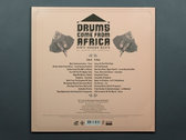 Drums Come From Africa limited edition (500 ex) photo 