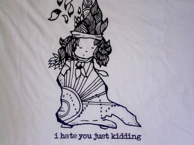 **SOLD OUT** Limited Edition: I Hate You Just Kidding / GhostGhostTeeth (t-shirt) main photo