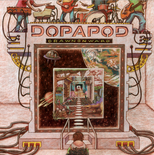 版画 Doppo Drawn Onward | Dopapod