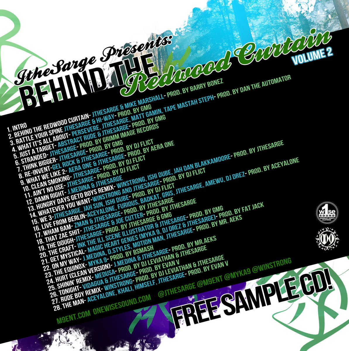 Behind The Redwood Curtain Vol 2 One Wise Studios M9