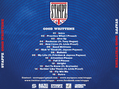 Stappz - Good Writtenz (Hard Copy) main photo