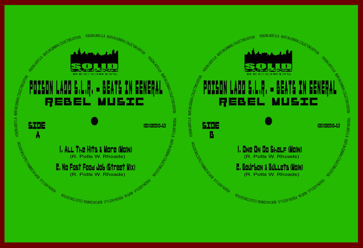 REBEL MUSIC | POISON LADD S.L.R. - BEATS IN GENERAL | SOLID GROUND 