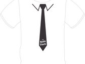 "Tie" t-shirt (white) photo 