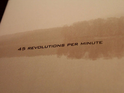 45 Revolutions Per Minute - demo 2011 main photo