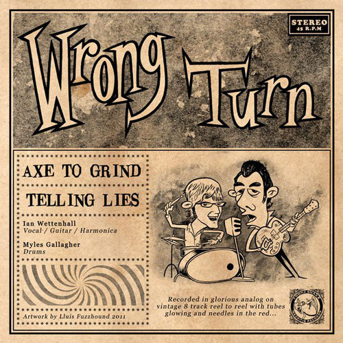 Axe to Grind Wrong Turn Cobra Snake Necktie Records