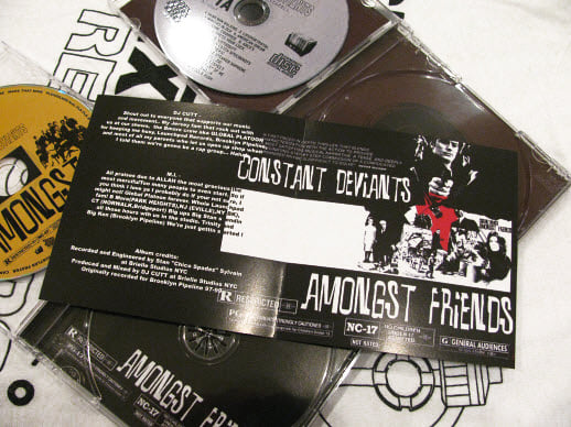 【CD】AMONGST FRIENDS / CONSTANT DEVIANTS AMONGST FRIENDS LP (Preview) | CONSTANT DEVIANTS | SIX2SIX RECORDS