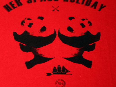 Panda Panda T Shirt (Red) main photo
