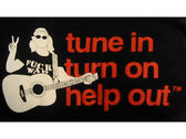 Ed Hale "Tune In, Turn On, Help Out" shirt photo 