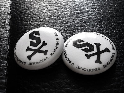 Sindrome logo - Badges Blancs (édition limitée) main photo