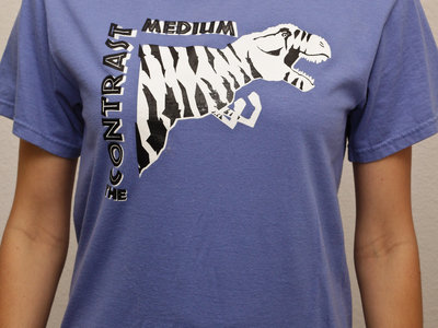 The Contrast Medium - Dyno Might Tee - Periwinkle main photo