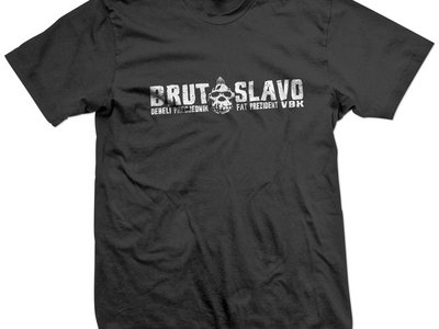 DEBELI PRECJEDNIK / FAT PREZIDENT - Bruto Slavo Skull - T-shirt - black main photo
