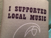 "I Supported Local Music" Koozie photo 