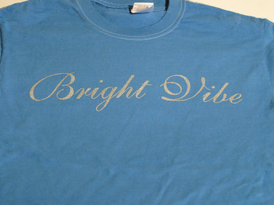 Blue T shirt with Silver Bright Vibe main photo