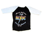 AC DC "Flick of the Switch" North American Tour 82-83 - Premium Vintage Concert Tee (Never Worn) photo 