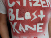 Citizen Blast Kane T-Shirt design Red/Black on White - Ladies photo 