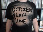 Citizen Blast Kane T-Shirt design Bleach on Black - Mens photo 