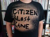 Citizen Blast Kane T-Shirt design Bleach on Black - Mens photo 