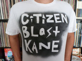 Citizen Blast Kane T-Shirt design Black on White - Mens photo 