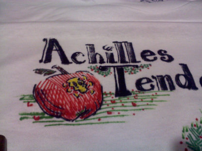 Hand Drawn Achilles Tenderloin T-Shirt (Unique) -- INCLUDES ALBUM DOWNLOAD main photo
