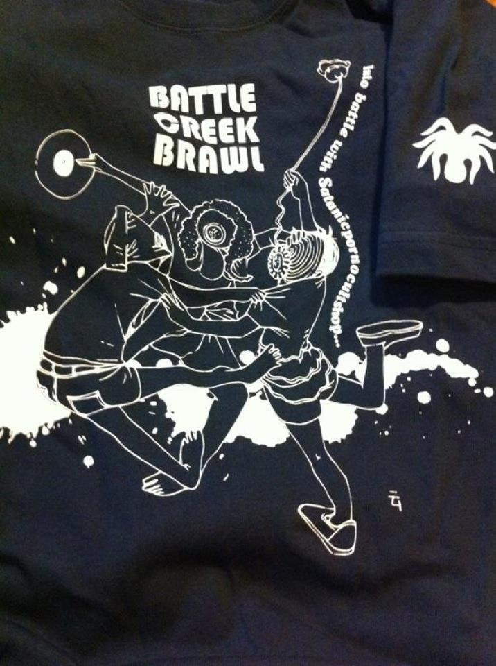 Battle Creek Brawl T-Shirt | Satanicpornocultshop