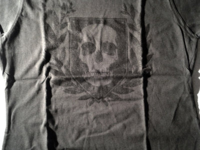 The Pain Machinery Dark Gray T-Shirt. Lady fit. main photo