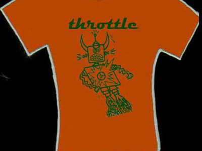 Throttle Robot mens T main photo