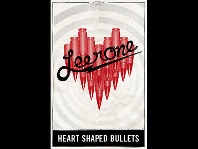 Heart Shaped Bullets 11x17" Poster main photo