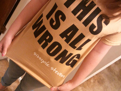 This is All Wrong T-shirt main photo