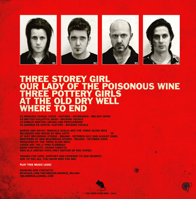 The Three Blind Mice - Vinyl EP | The Three Blind Mice