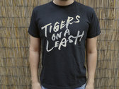 Tigers on a Leash Logo T Shirt (Black) photo 