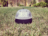 LEADERSH!T Collegiate Snapback Cap (Gray/ Black) photo 