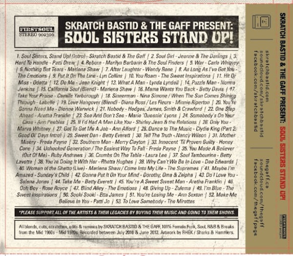 Soul Sisters Stand Up | Skratch Bastid & The Gaff | The Gaff