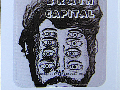 Brain Capital ~ '4 Eyes' Sticker main photo