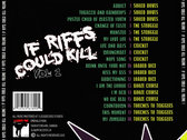 If Riffs Could Kill Volume 1 - Canadian Punk Compilation - IN STOCK photo 