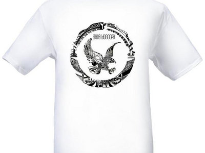 Kaleidoscope Eagle T-Shirt (White) main photo