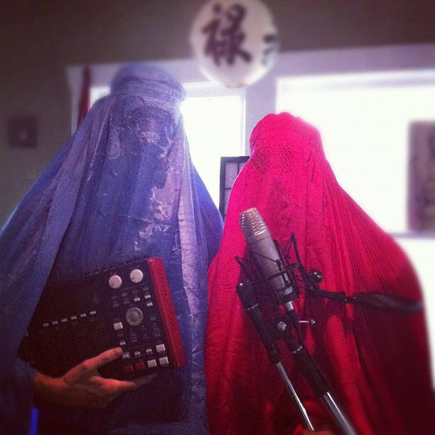 Men in Burka photo